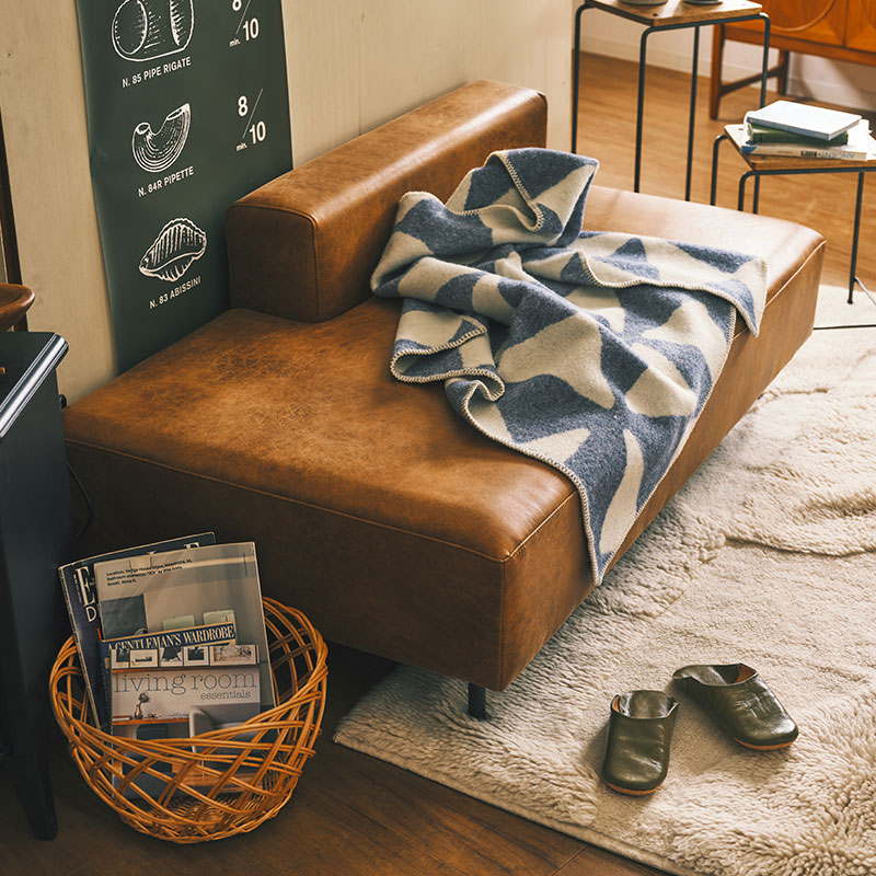 幅140cm］CHISSAベンチ＜人工皮革×鉄脚＞（右背/左背） | DOUBLEDAY