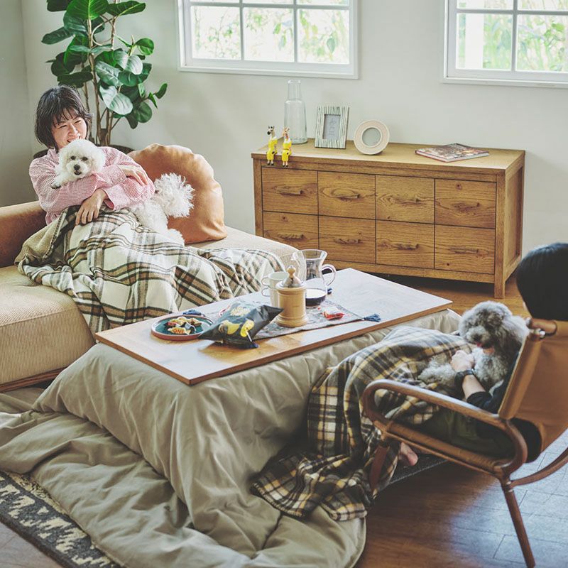 CHUMP コーヒーテーブル(こたつヒーター付き) | DOUBLEDAY ONLINE SHOP