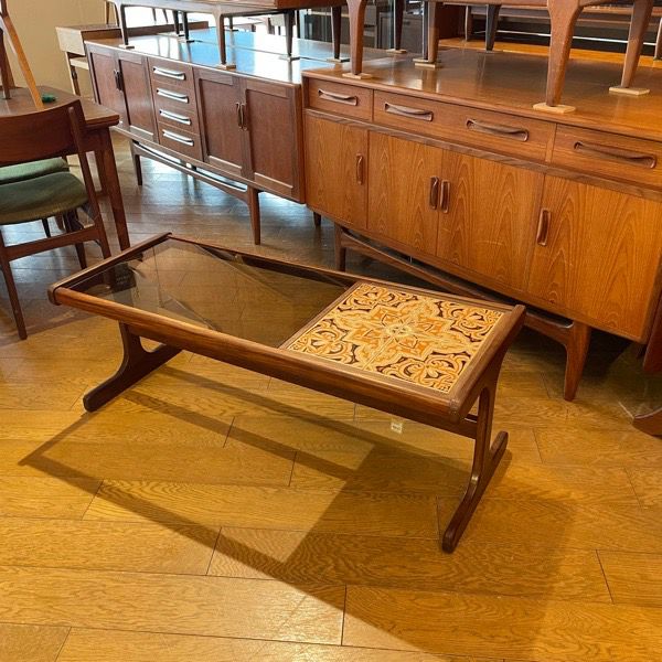 ジープラン タイル＆ガラストップ コーヒーテーブル G-Plan Tile