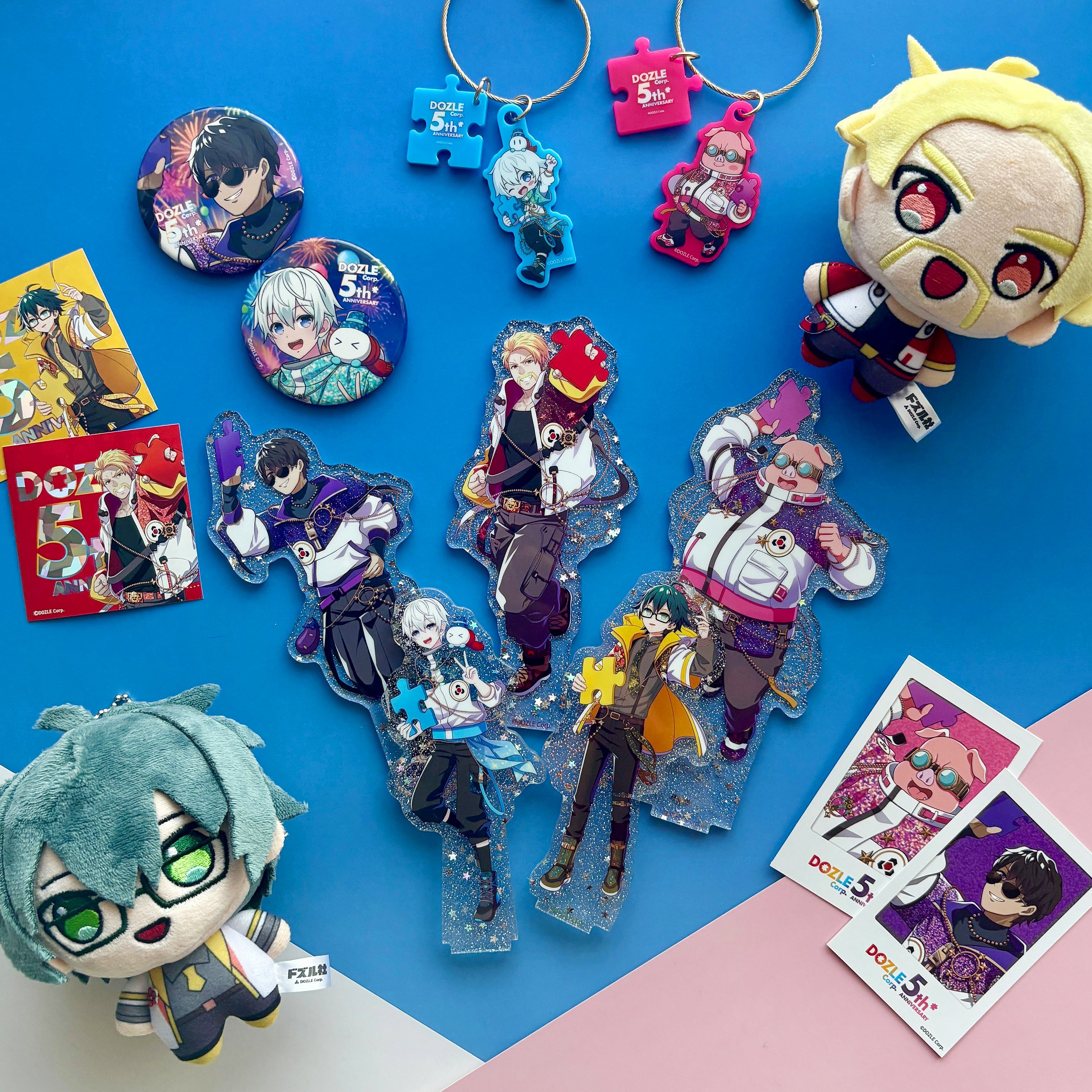 ドズル社5周年 ぬいぐるみキーホルダー ドズル – ドズル社ストア
