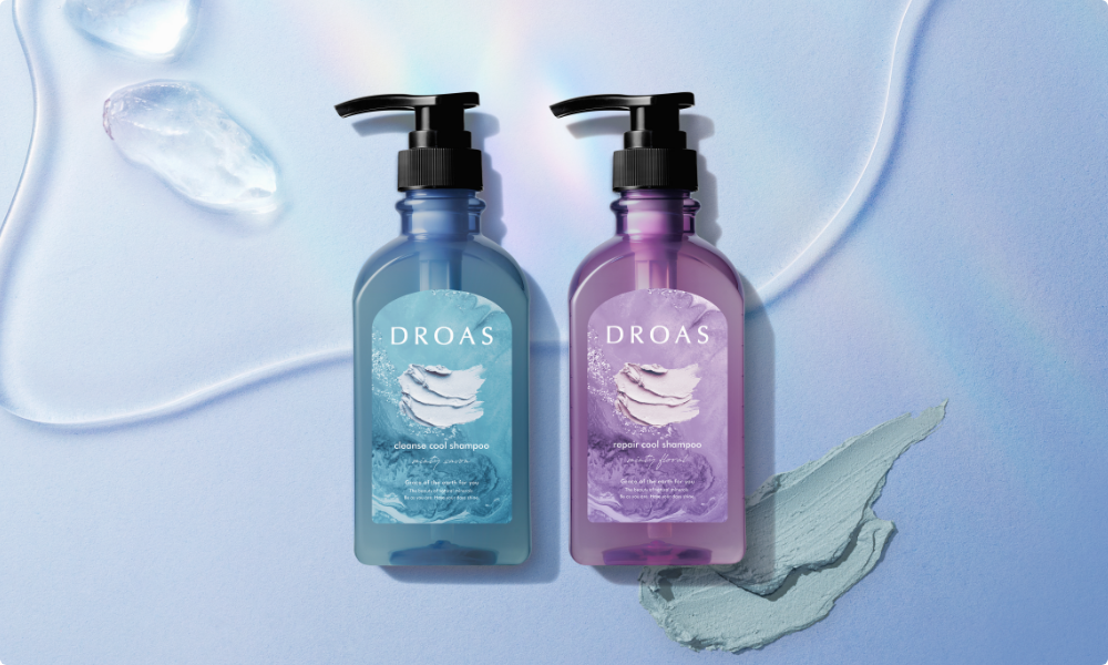 2024年夏限定シャンプー「氷河クレイ*配合シャンプー」登場｜DROAS