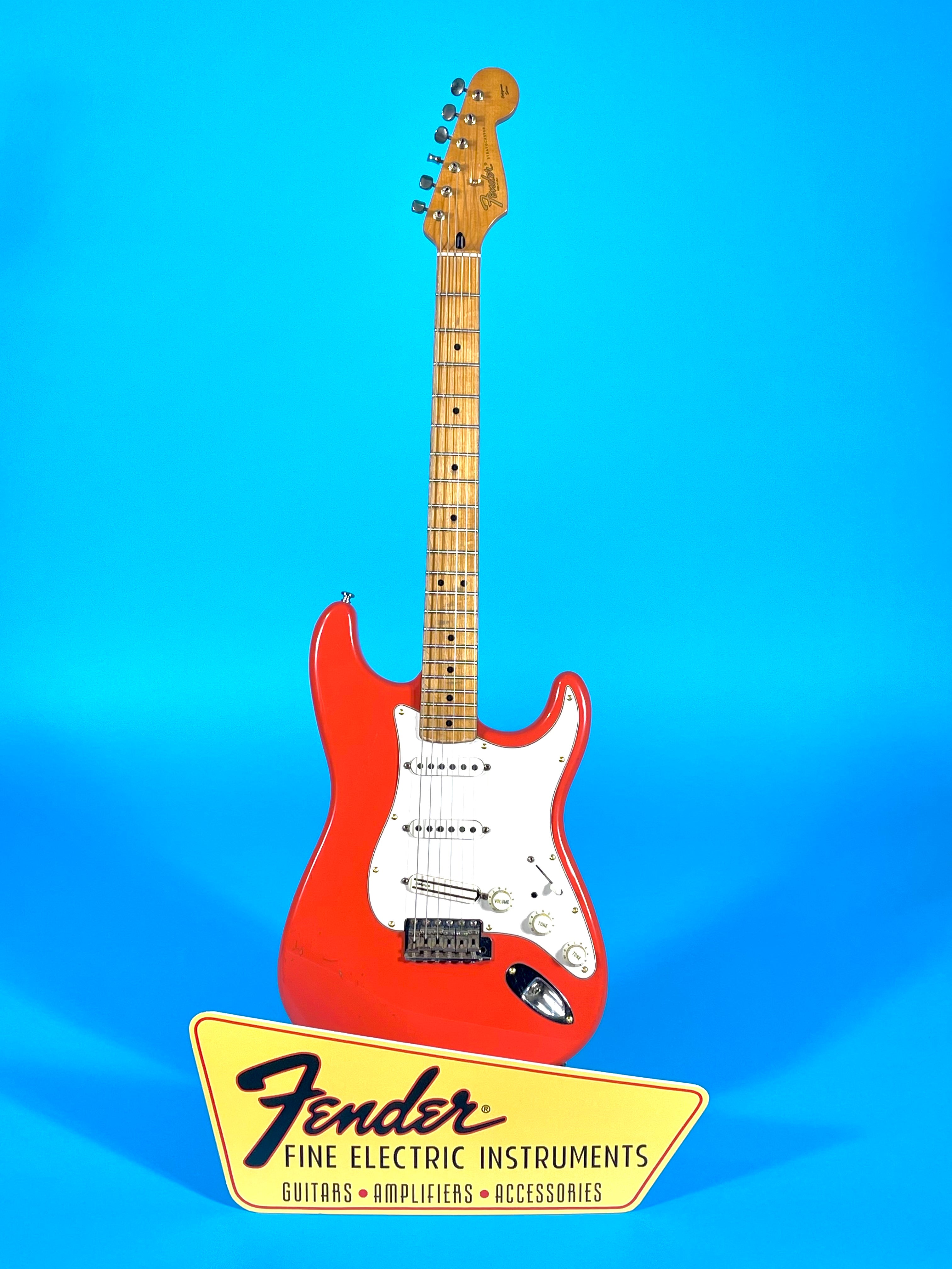 1997 Fender Stratocaster Fiesta Red California Special U.S.A.