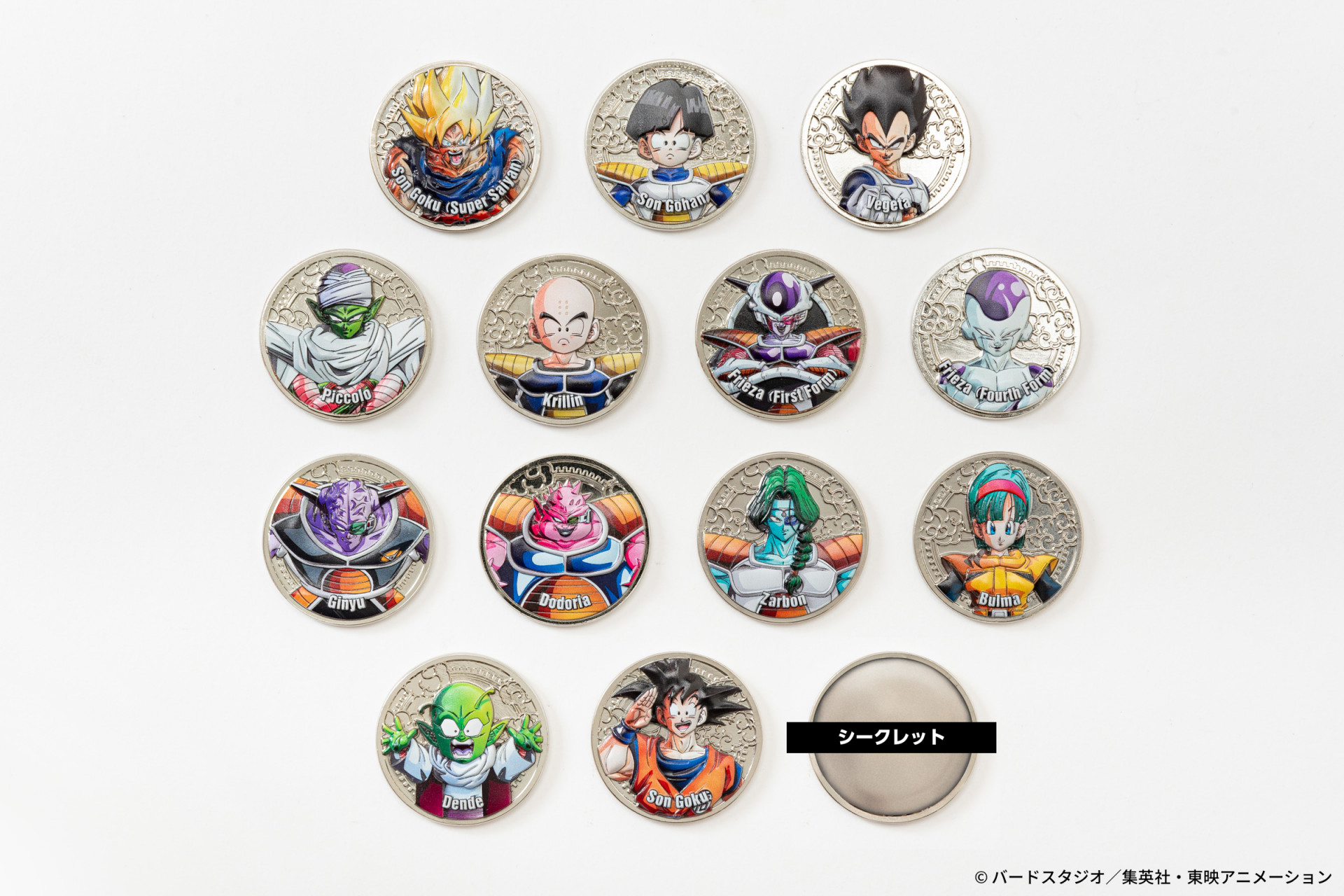 ドラゴンボールZ』のキャラクターたちをこだわりのレリーフで表現した