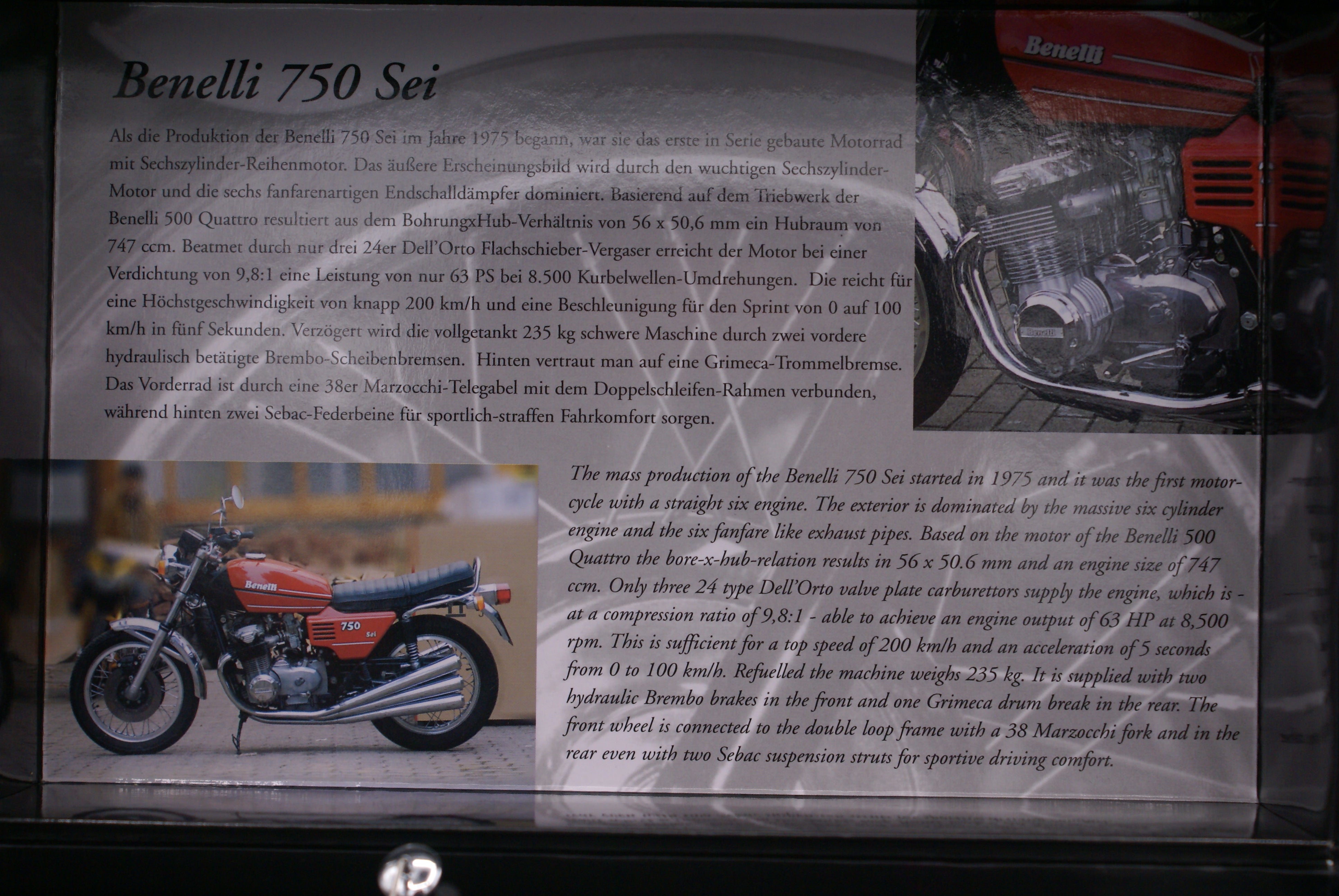 Benelli 750SEI – Dreamcycle Motorcycle Museum
