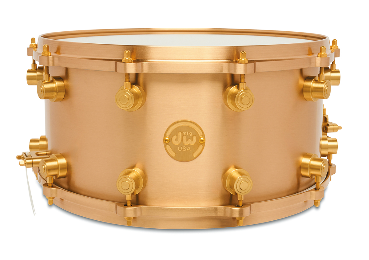 DWの超重量級スネア＝MFG True Cast Bronzeが全世界100台限定で発売