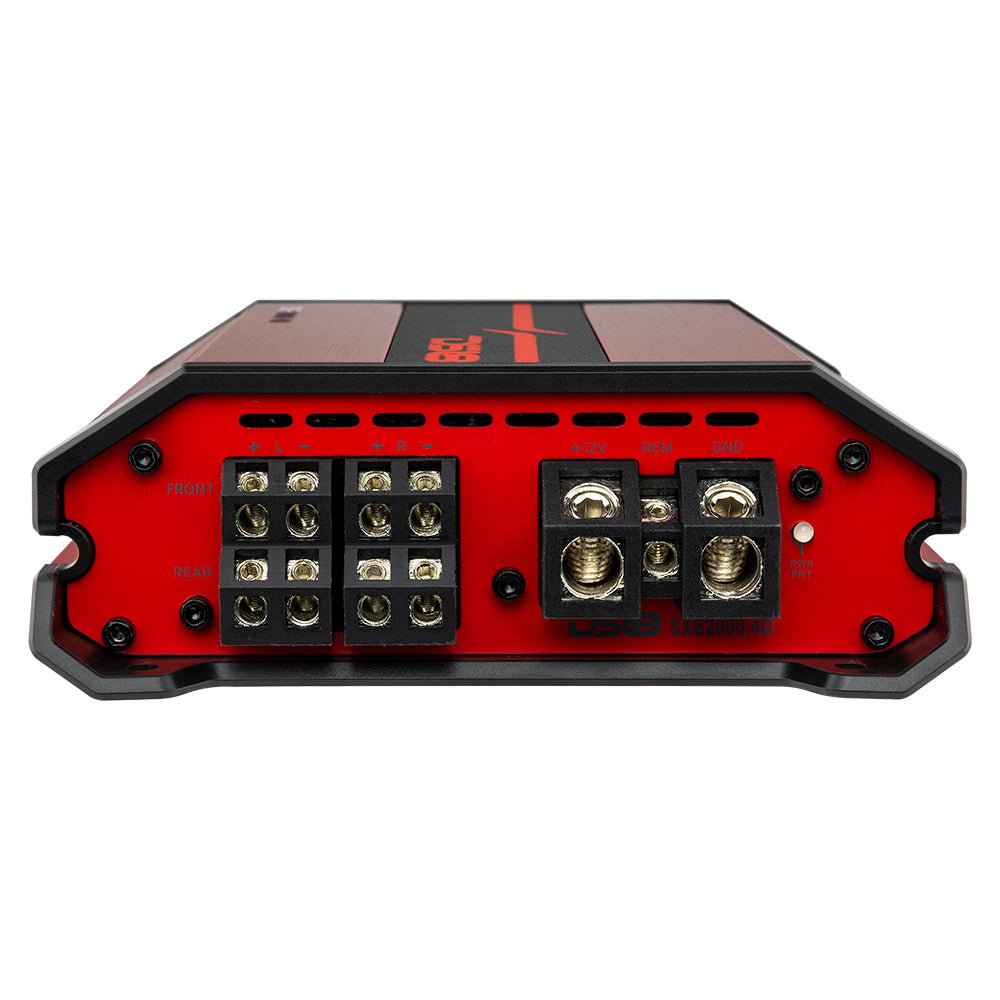 SXE 4-Channel Class D Car Audio Amplifier 4 x 150 Watts Rms @ 4-ohm