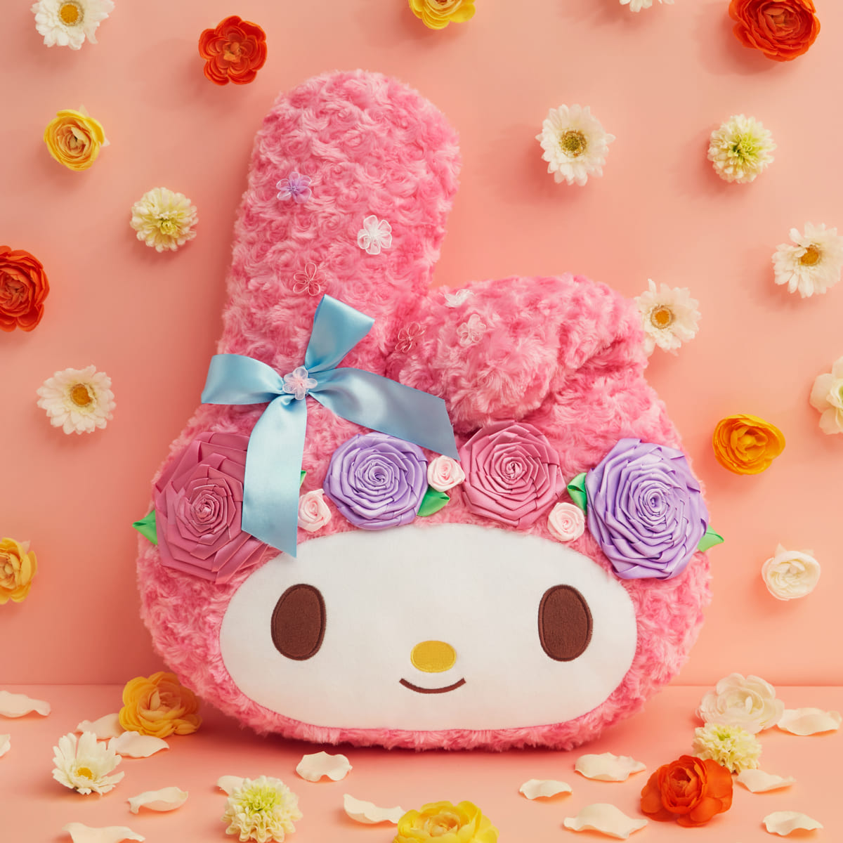 カラフルなお花を纏ったサンリオキャラクター！Happyくじ「Sanrio