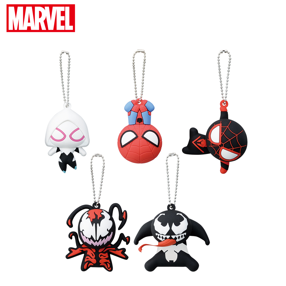 スパイダーマンたちの3Dラバーマスコット！セガプライズ「MARVEL