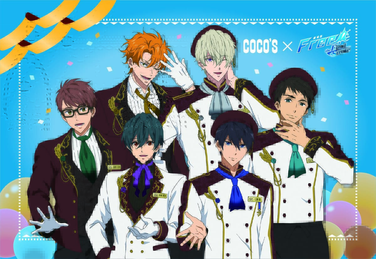 Free! 七瀬遙 貴重 コラボ描き下ろし 当選品 ポストカード Free! 七瀬