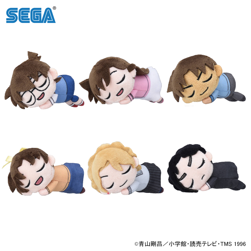 すやすや眠る手のひらサイズの服部平次や遠山和葉！セガ『名探偵コナン