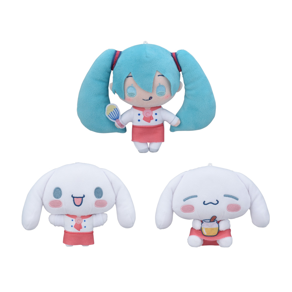 コラボ衣装を着たフィギュアやミニぬいぐるみ！セガプライズ サンリオ