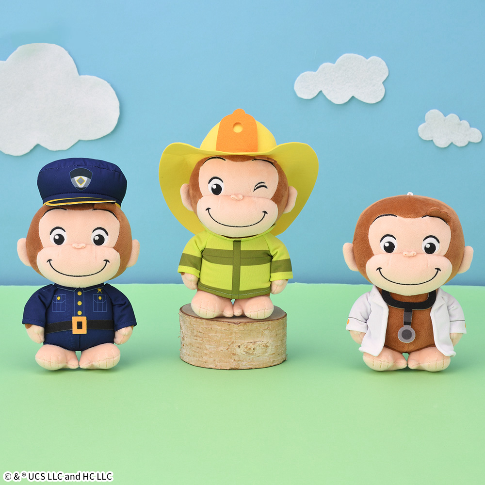 いろんな表情やポーズのぬいぐるみ・マスコット！セガプライズ「おさる