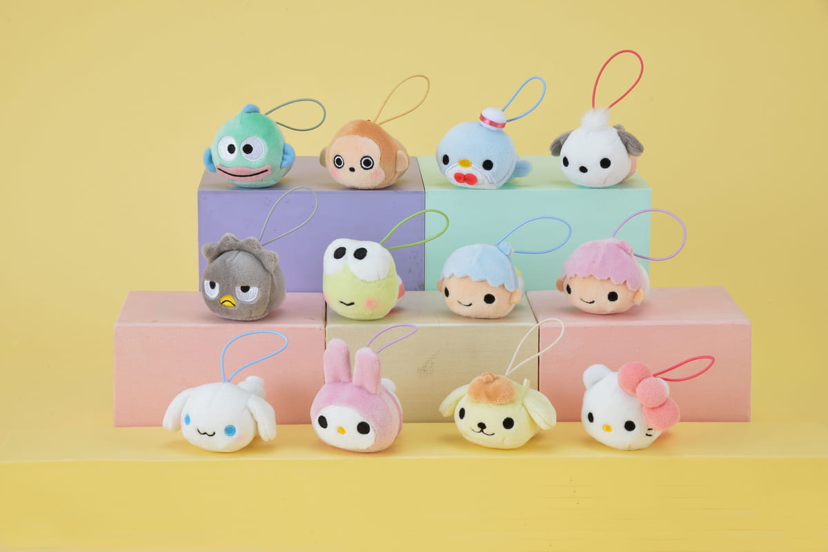 キティ・シナモロール・ポムポムプリンのぬいぐるみ続々！セガプライズ