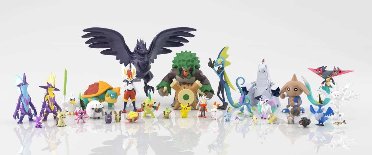 ジムリーダー・キバナとジュラルドンのセット！バンダイ 食玩