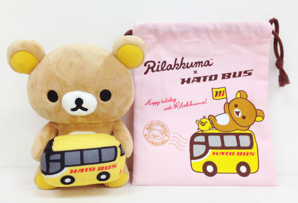はとバス×リラックマのコラボレーションに新アイテムが登場！はとバス