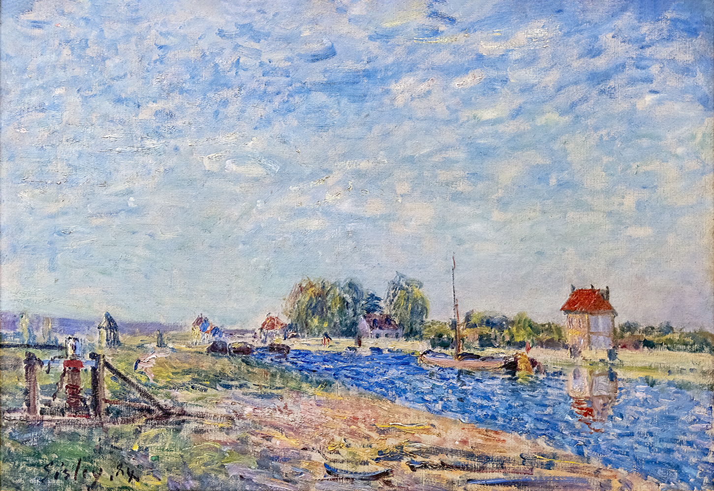 Pure Landscapes: Alfred Sisley, 1880-84 – The Eclectic Light Company