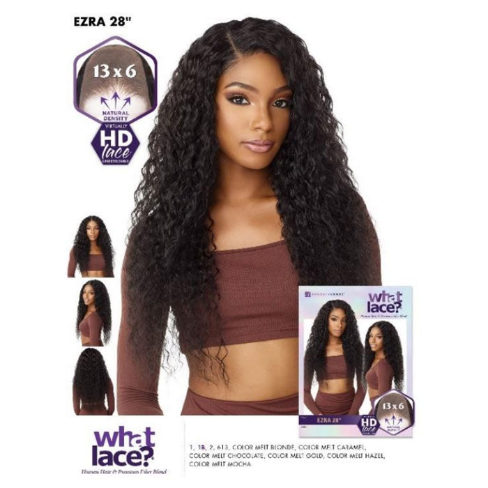 Sensationnel What Lace Human Hair Blend 13x6 HD Lace Front Wig