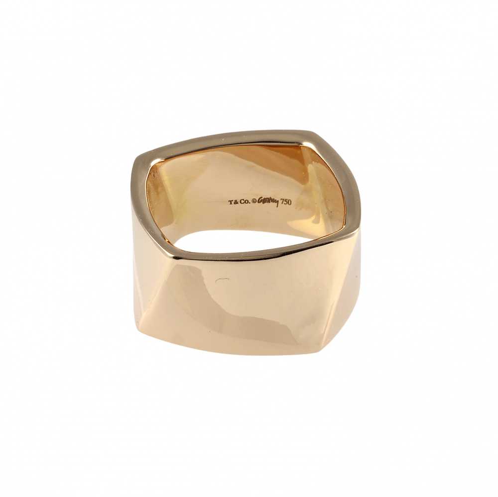 中古] ティファニー フランクゲーリー トルク ワイドリング J346293