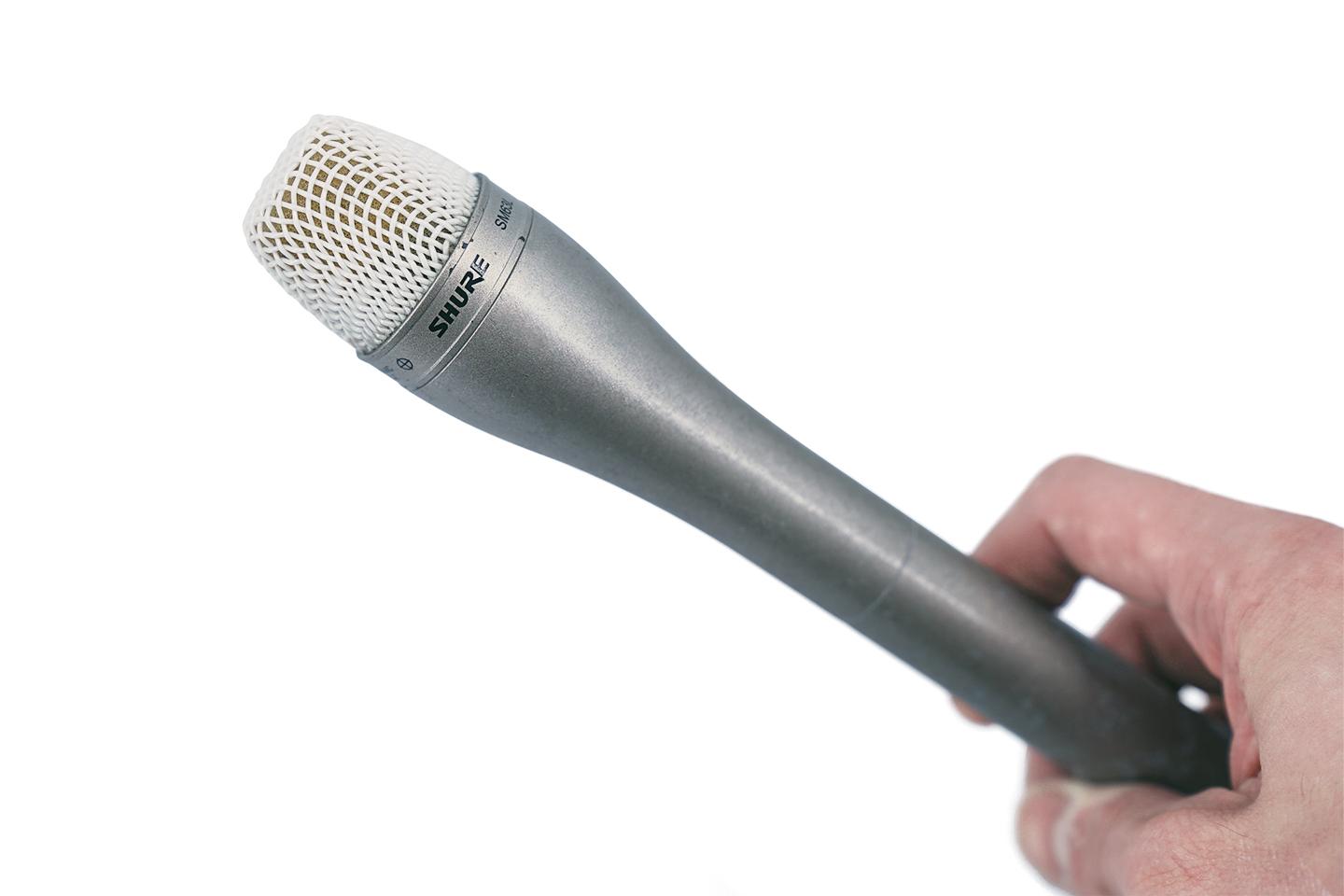 SHURE SM63L(有線ハンドマイク)｜撮影機材レンタルからEDIT・MA作業