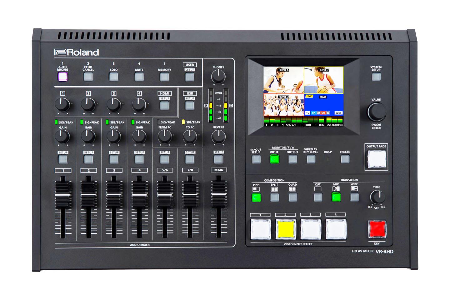 Roland VR-4HD｜撮影機材レンタルからEDIT・MA作業まで24時間安心