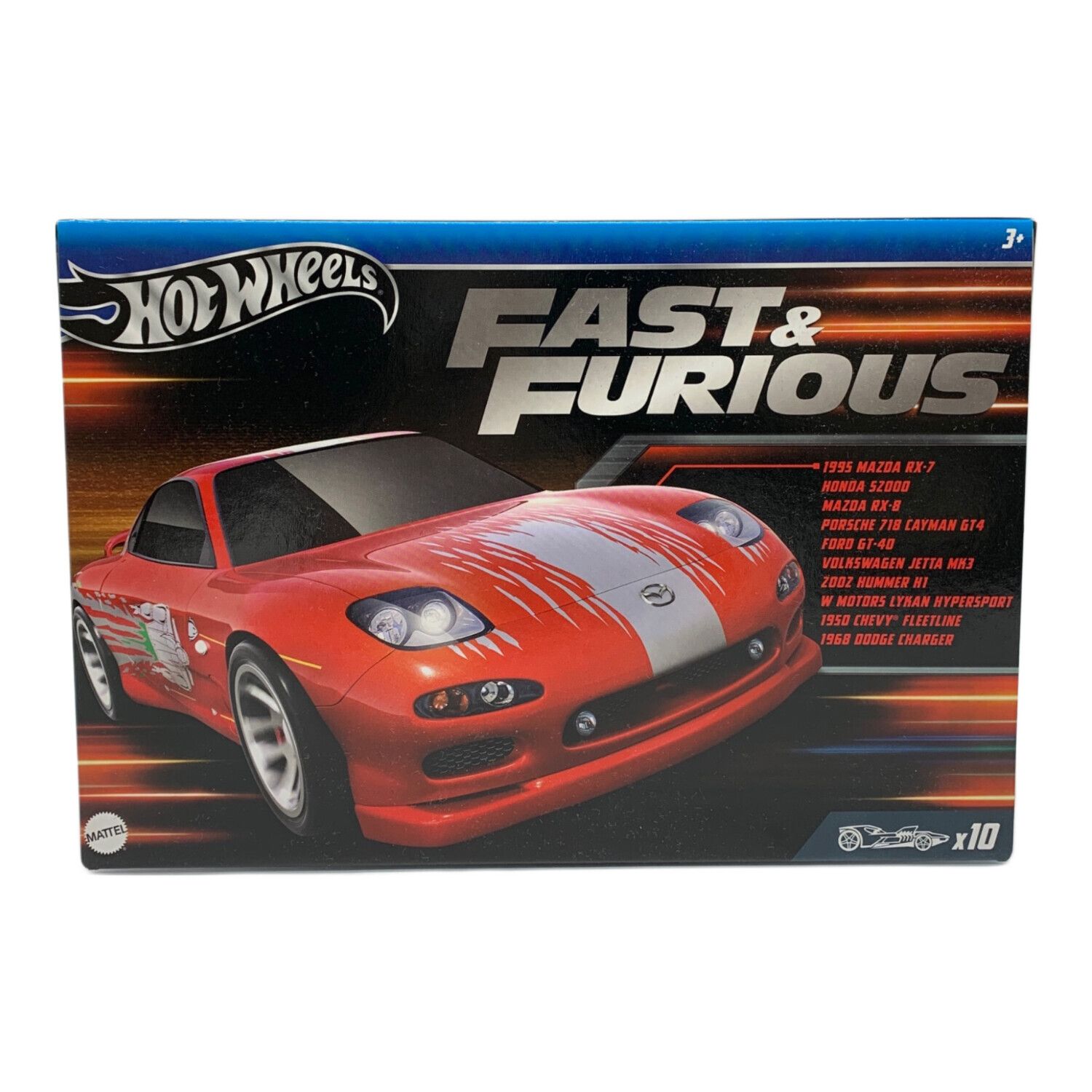 HOT WHEELS (ホットウィールズ) ミニカー ワイルド・スピード 10カー