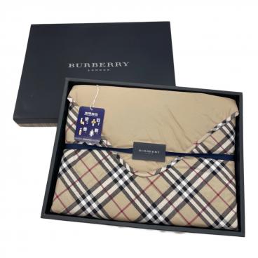 BURBERRY ウール毛布 未使用品 140×200cm ノヴァチェック｜トレファク