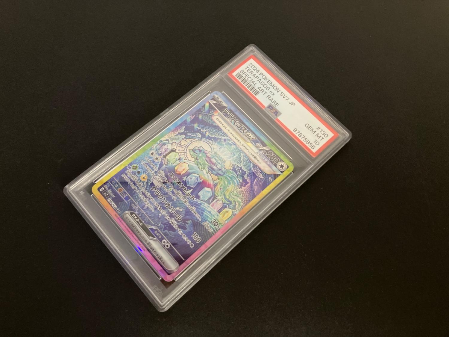テラパゴスex ポケモンカード 130/102 SAR PSA10｜トレファクONLINE