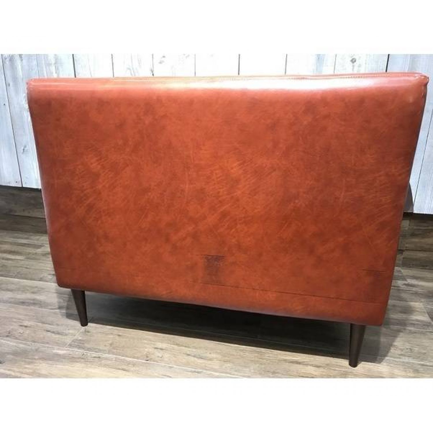 B-COMPANY 2人掛けソファー レンガ 合皮 (税込) COURBE クールベ