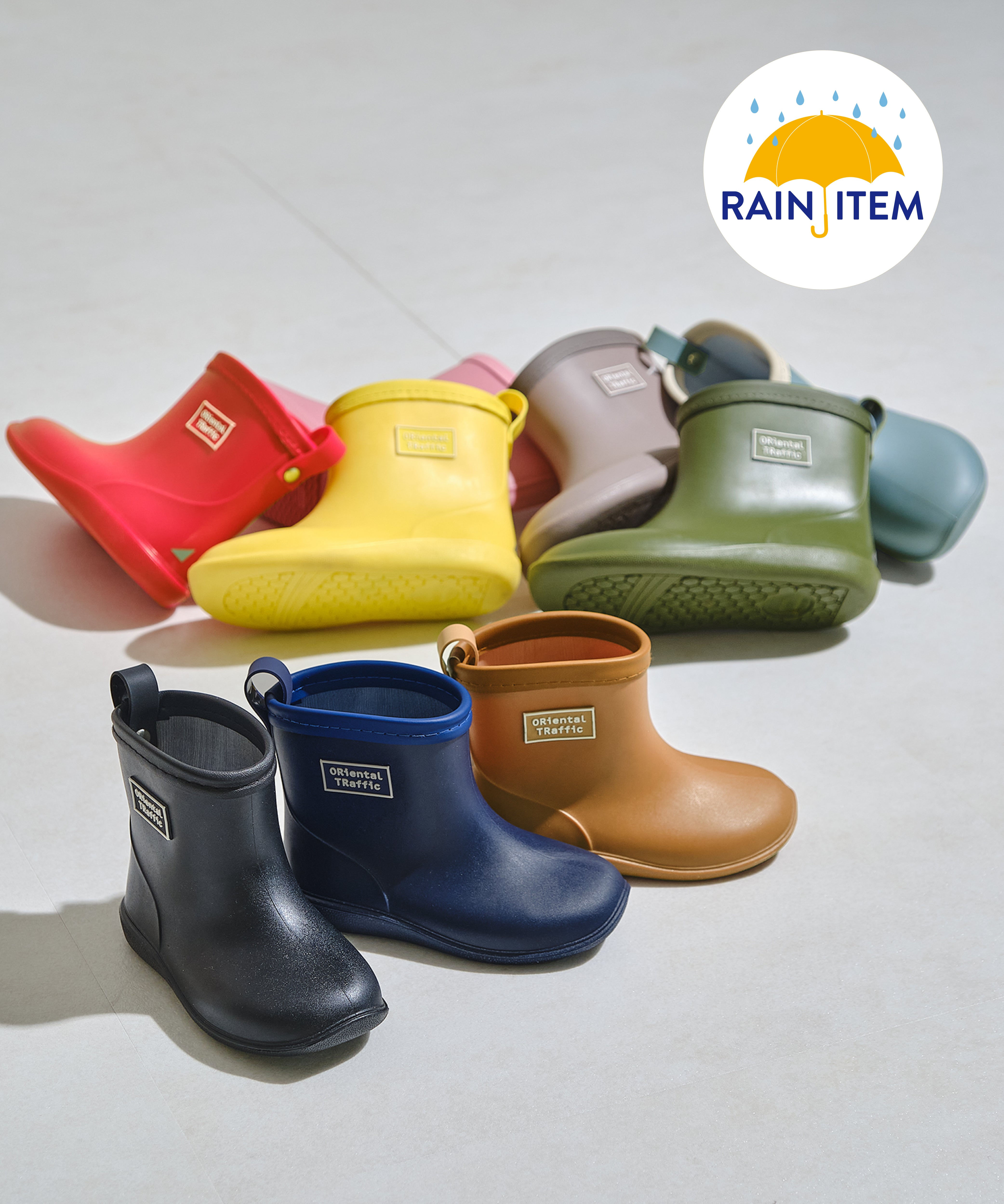 KIDS/WEB限定】ショート丈レインブーツ/K-202 – ORIENTALTRAFFIC