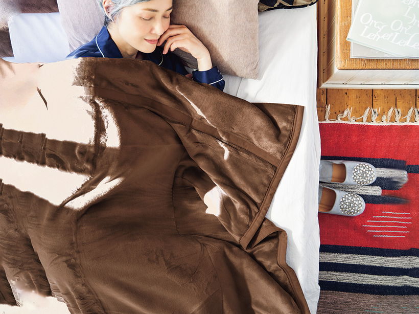 ブレスサーモ 敷きパッド(31_ブラウン): ｜ カタログ通販のハルメク