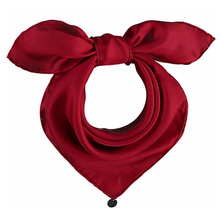 FRAAS] クラシック シルク スカーフ レッド