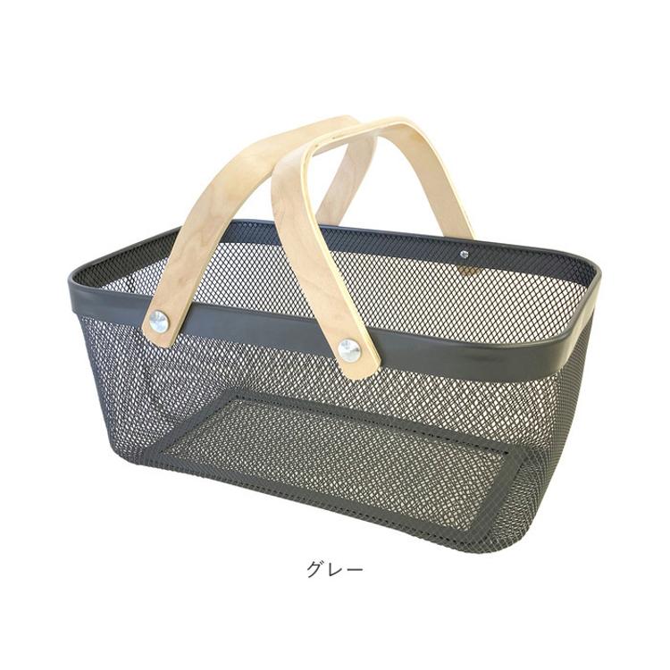 アイアン バスケット 2ハンドル 通販 Linie リーニエ アイアン