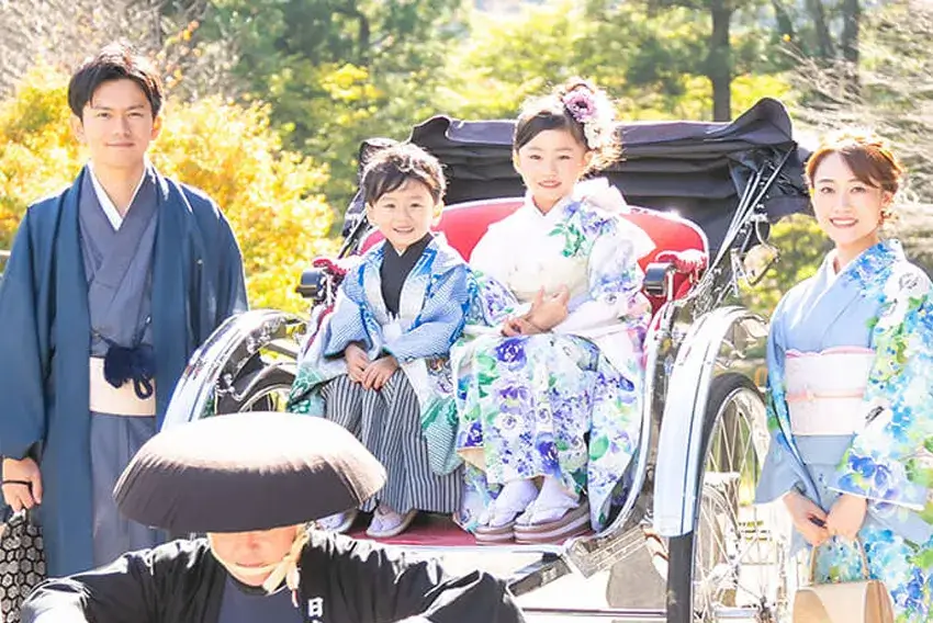 七五三レンタル着物 3歳 大正ロマンなアンティーク 鶴