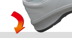 静電安全靴 GCR1200 フルキャップ（旧CAP） フード ホワイト