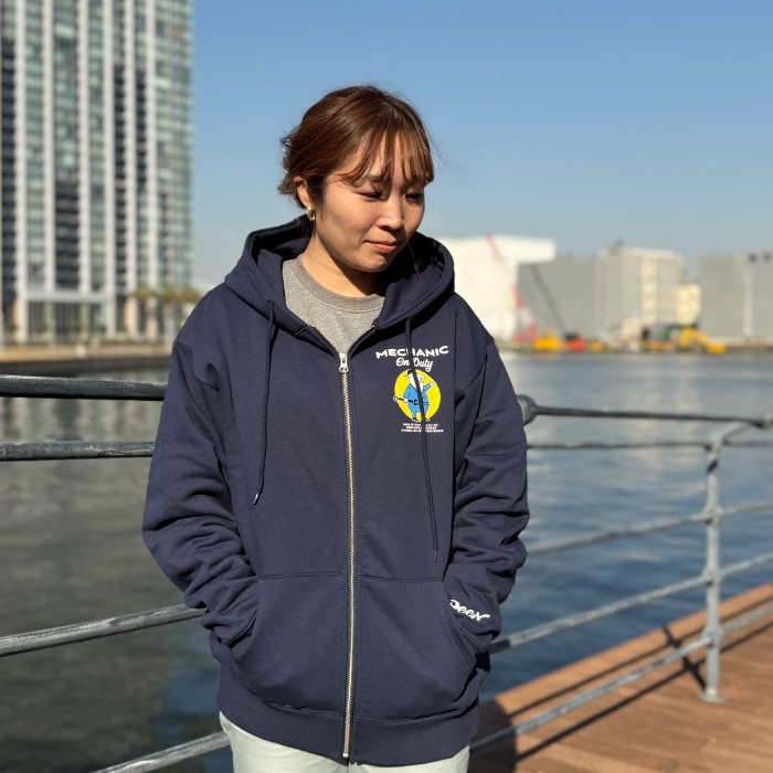 ユニバーサルオーバーオール x DEEN コラボZIPパーカー UF2433002FG