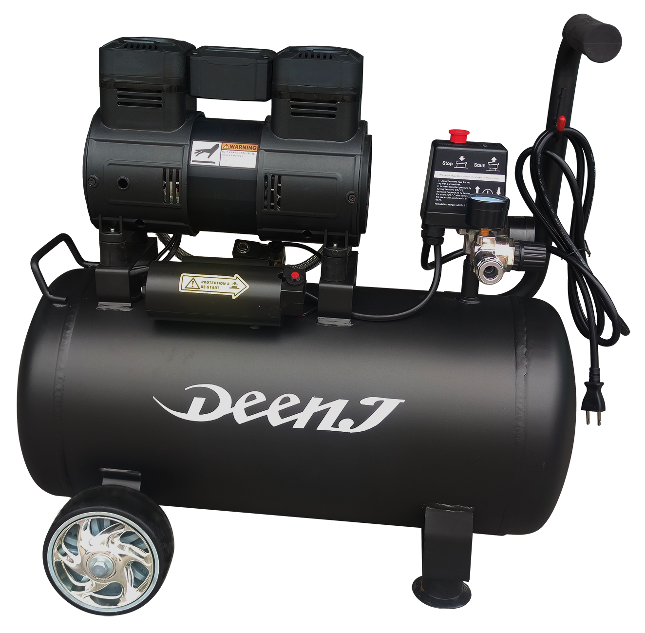 DEEN.J エアーコンプレッサー サイレントタイプ 30L DNJ13RA14V2