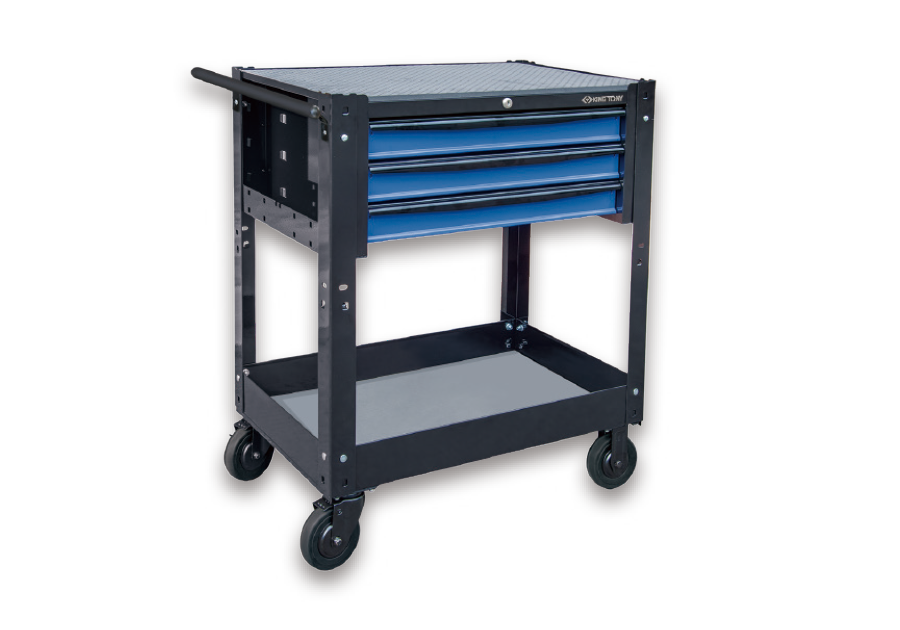 キングトニー 3段引き出し式ツールカート ブラック 87446-3B-K_ | 公式