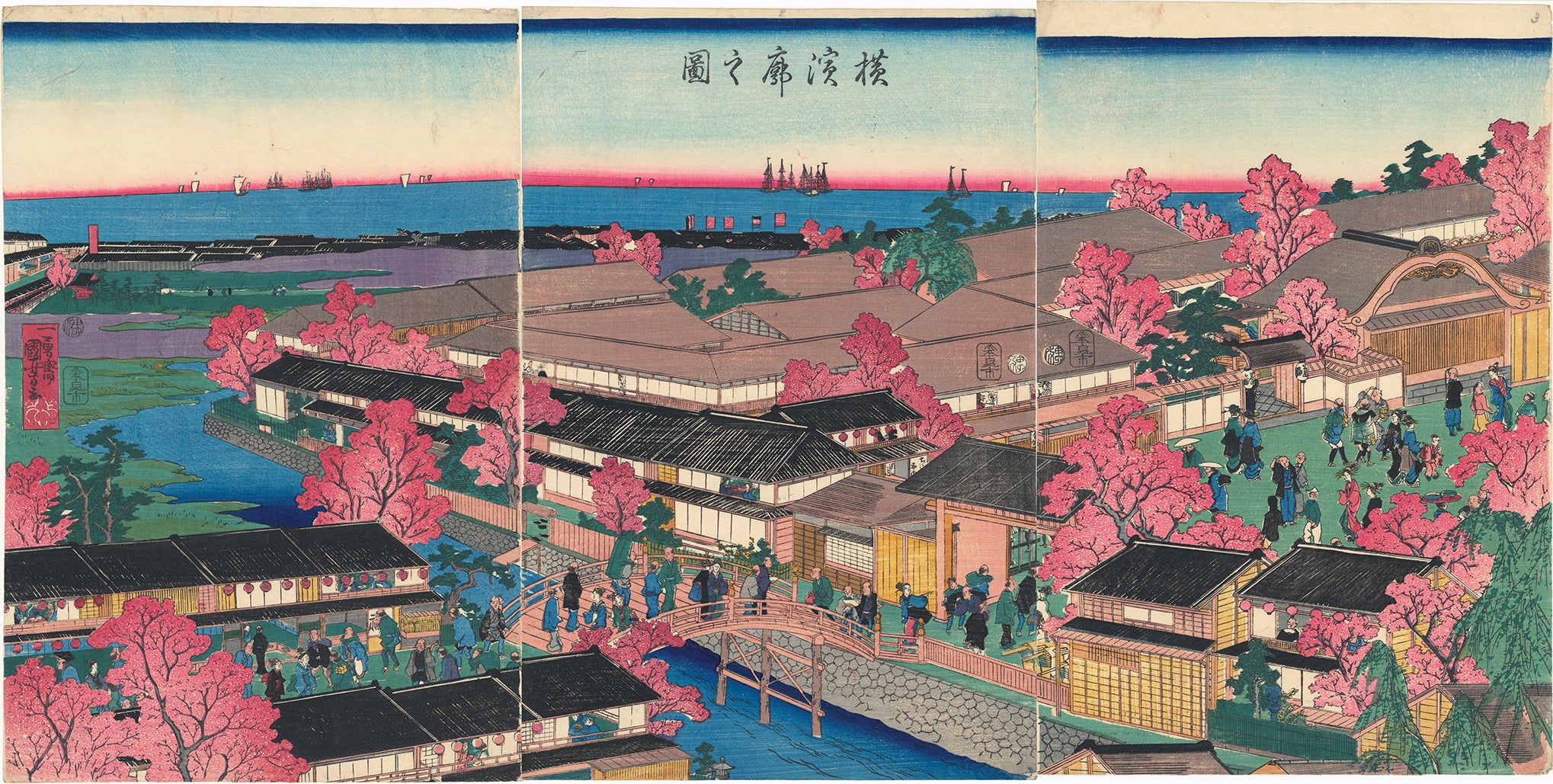 Landscapes 名所絵 (19th C.) – Egenolf Gallery Japanese Prints