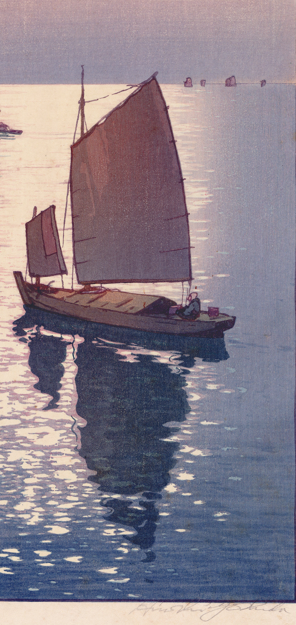 吉田博 吉田博:Calm Wind 風静 (Sold) – Egenolf Gallery Japanese Prints