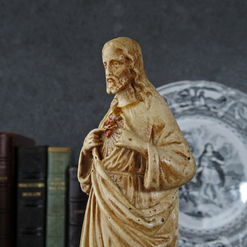 聖心のイエスキリスト像（PIERACCINI作） - Eggplant