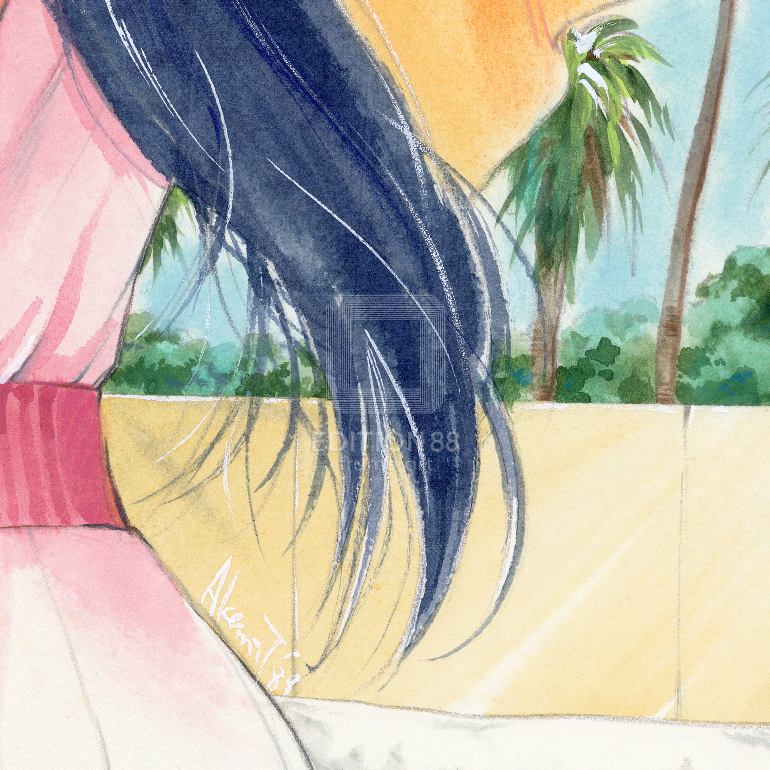 きまぐれオレンジ☆ロード」88グラフ14/ 高田明美（直筆サイン入り