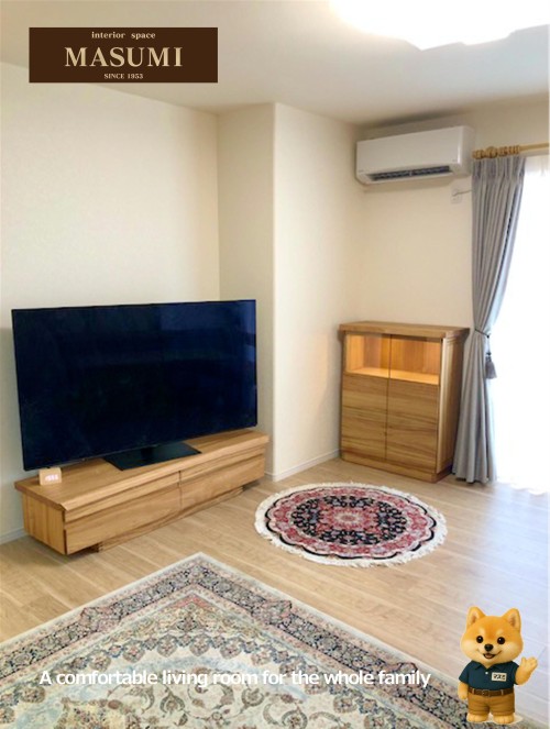 サイドボード | お客様邸 | マスミ巧芸社-熊本-家具専門店-創業73年