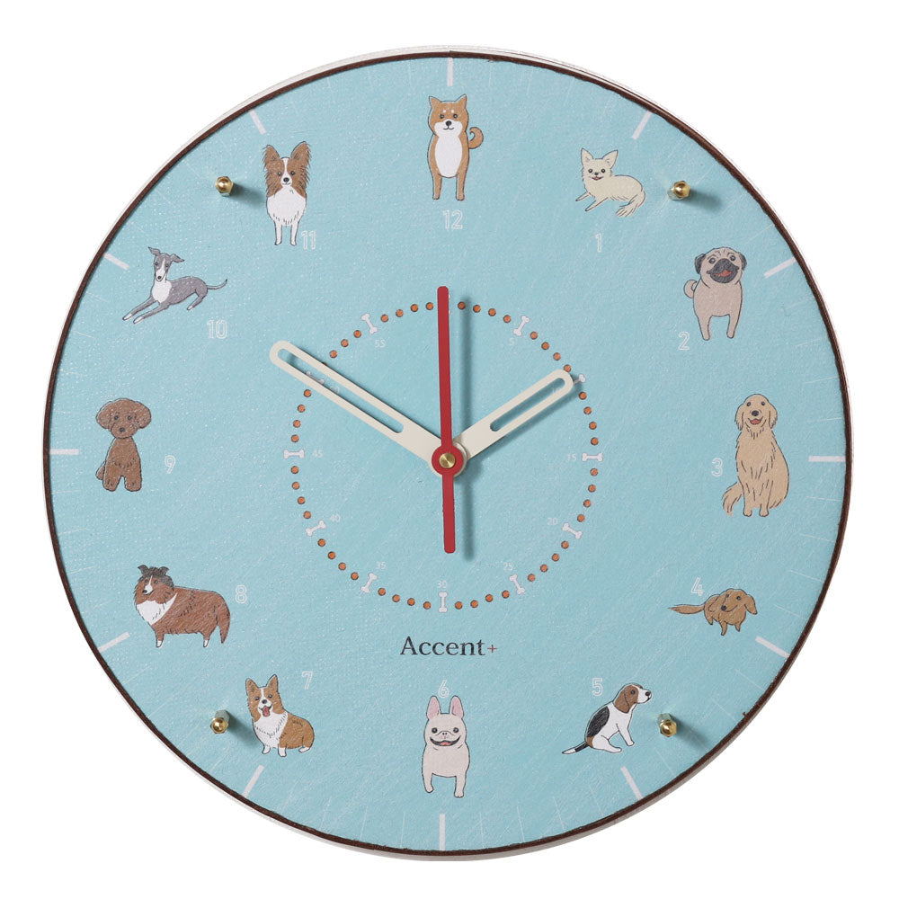 掛け時計(クオーツ) 犬 φ30cm – PRiSM オフィシャルショップ