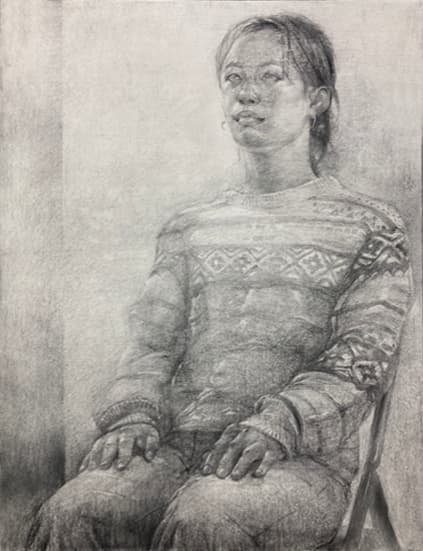 木炭で描く人物表現｜陰影と質感で立体感を引き出す技法