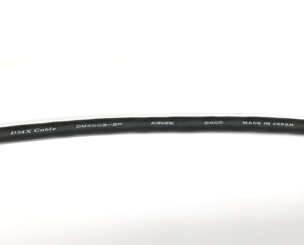舞台照明制御用 DMXケーブル 110Ω / DMX203-2P