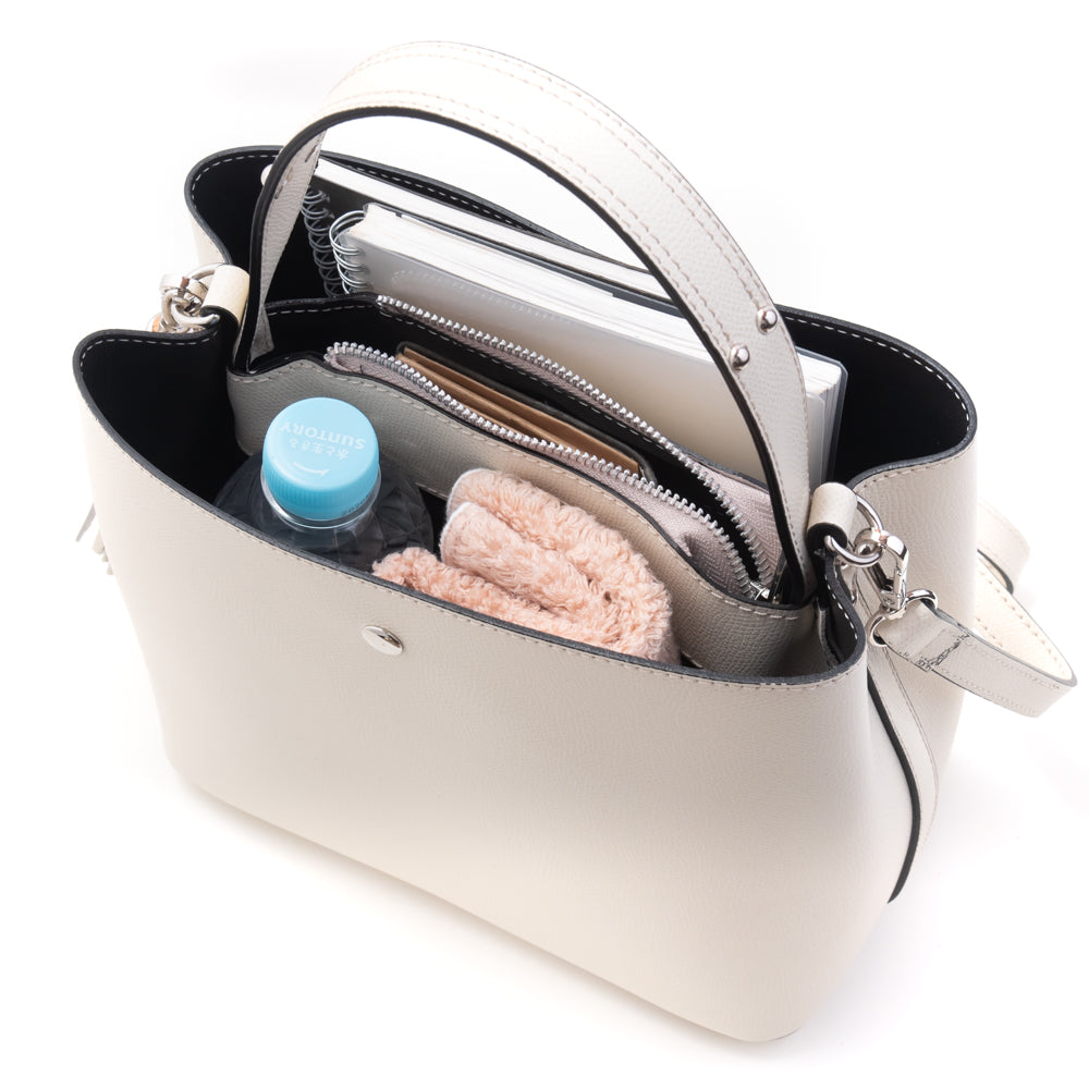 イタリア製レザーハンドバッグ ARIANNA Antonello Masi | 本革560g