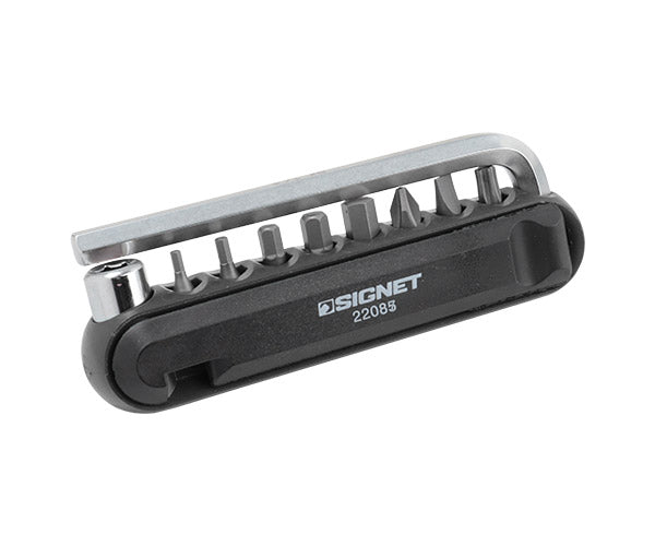 シグネット 22087 12PCS バイクツールセット mini ブラック