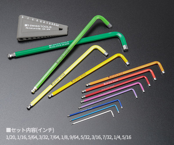 日本正規品 PBスイスツールズ ホルダー付ボールポイントロング