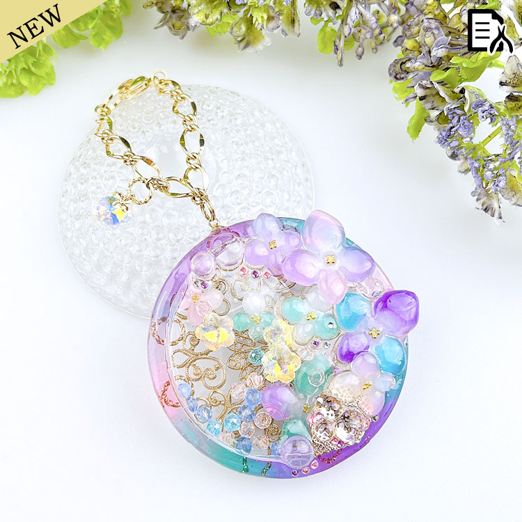 シリコンレジン型 / アジサイ | ビーズ・パーツなどのハンドメイド