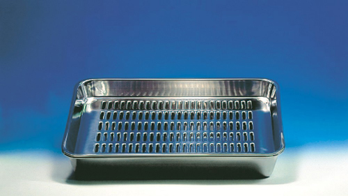 ステンレス水切バット 18枚取 上サイズ270×206×深さ35mm | コクゴeネット